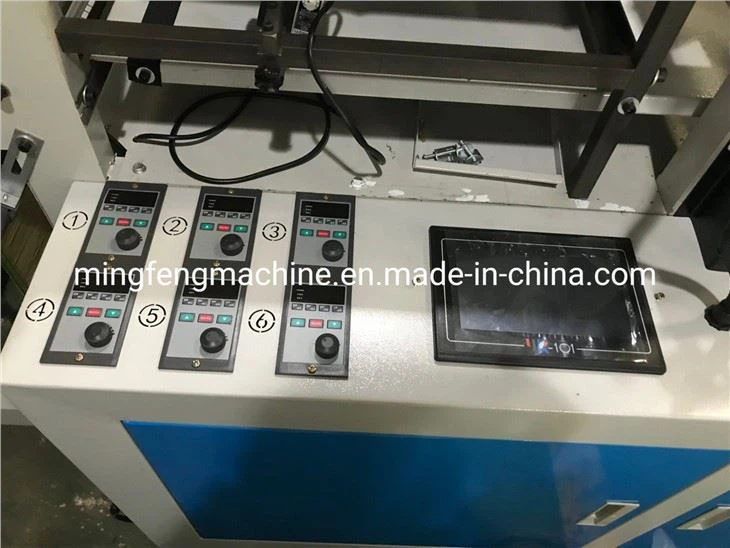 Six Lines High Speed Polythene Bag Making Machine(GFQ-700B-1000B)